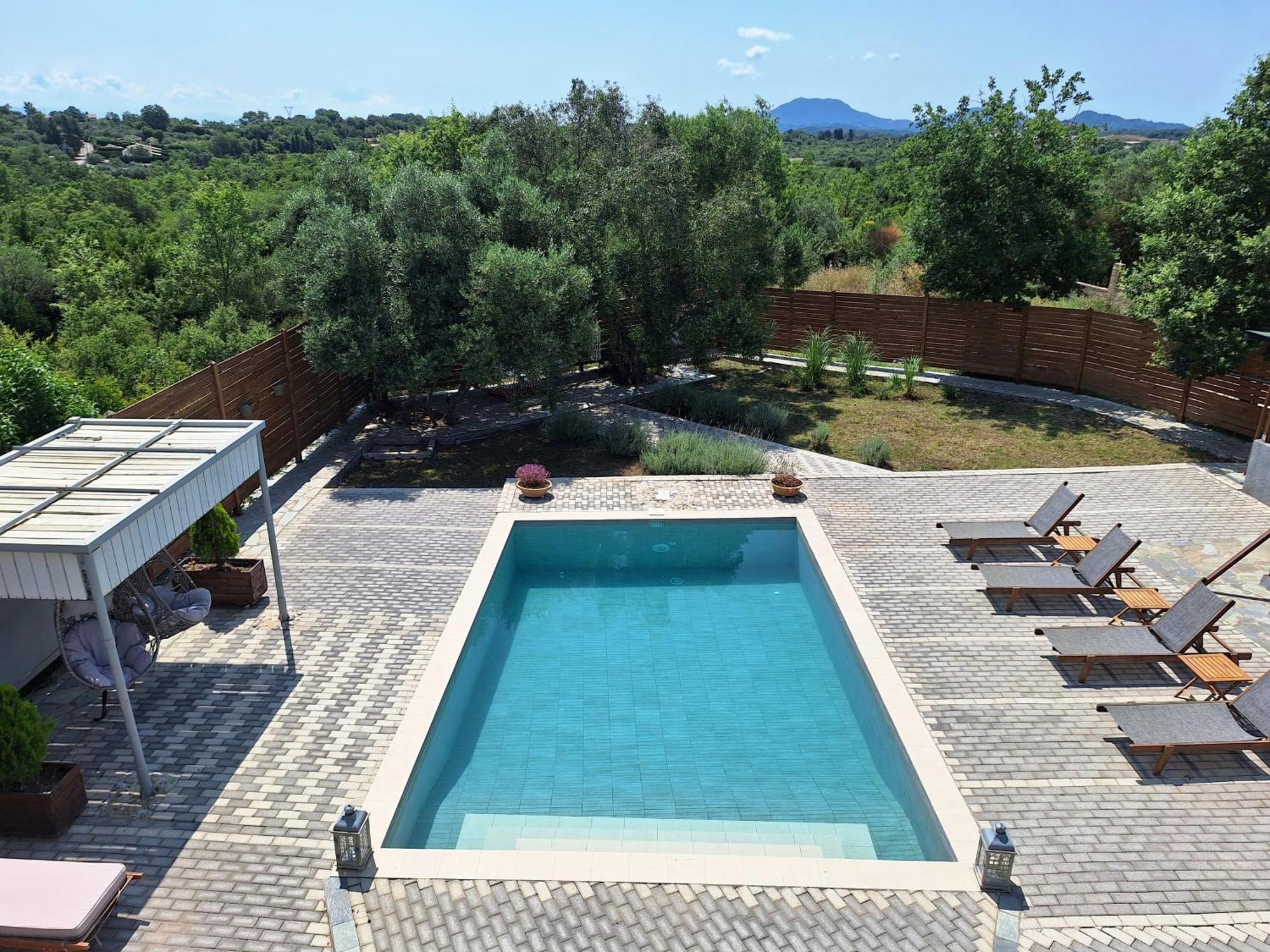 Villa Serenity - Off Grid Villa Pouládes Eksteriør bilde