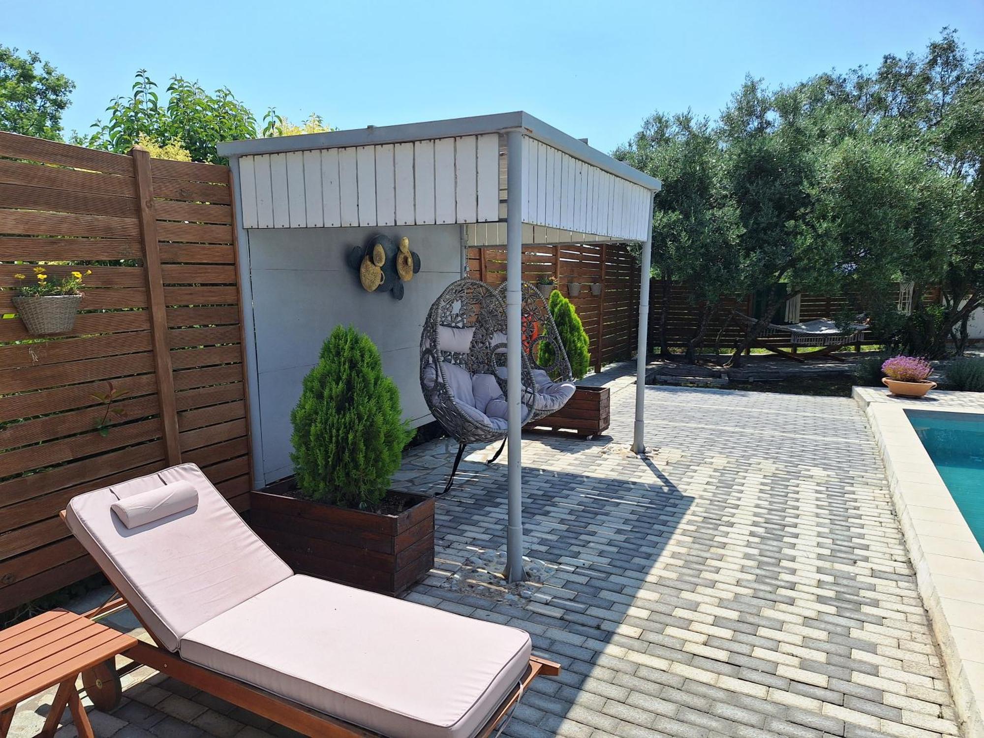Villa Serenity - Off Grid Villa Pouládes Eksteriør bilde